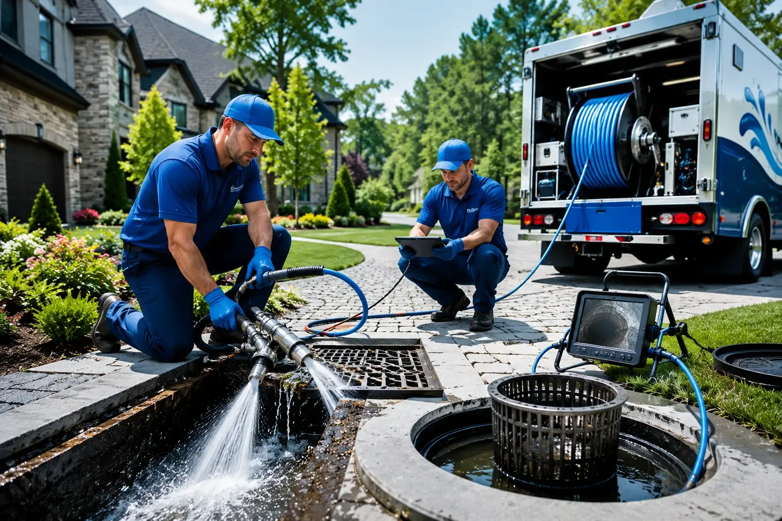 Local outdoor drain cleaning professionals in Bedminster, NJ